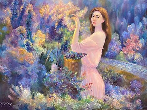 Hái lộc xuân